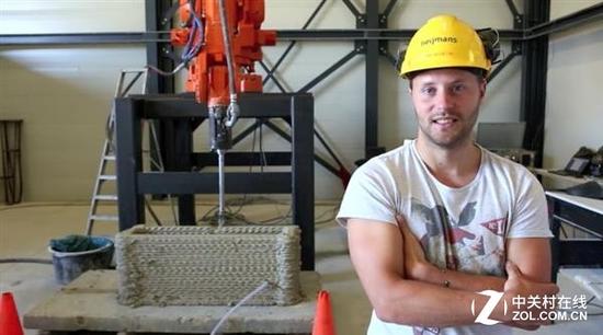 現場3D打印房屋_現代建筑欣賞_3D打印房屋房子以水泥為打印材料