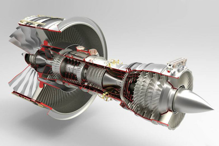 金屬3d打印航空發(fā)動機